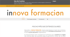 Desktop Screenshot of innovaformacion.com